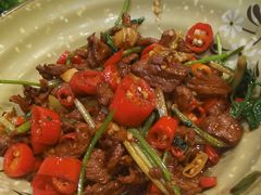 小炒黄牛肉-湖南乡情湘菜馆(罗湖店)