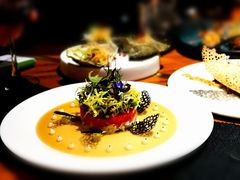 阿拉斯加帝王蟹配龙虾汤啫喱-AZUL by FUEL蓝色·法式酒馆(琶醍店)