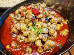 酱爆微山湖螺蛳-聚汇三少·龙虾·中餐厅(莫邪路新天地店)