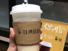 椰果奶绿-茶百道(柏威年店)