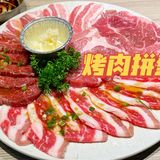 满桌和牛的韩式烤肉店