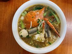 鳗干鱼丸梭子蟹面-巴哈面店(沈家门西大街店)