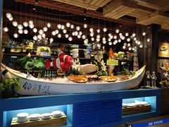 自助取餐区-领鲜活海鲜榴莲自助火锅(东门店)