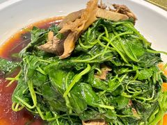 蚌肉金花菜-两户人家农家乐
