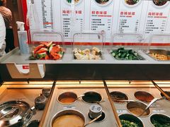 自助调料区-海底捞火锅(河东万达广场店)
