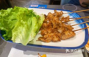 Grilled Pork Belly with Lettuce