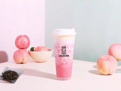 奶酪粉桃-LELECHA乐乐茶(上海五角场万达广场店)