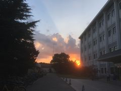 正门-华东理工大学徐汇校区-图书馆