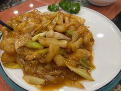 葱烧蹄筋-勺园饭店(骨科医院店)