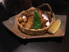 炸河豚-玄品河豚(那覇國際通里之関)