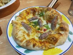 香肠小披萨-萨莉亚意大利餐厅(白云汇店)