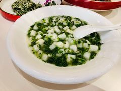 荠菜虾仁烩山药-老正兴菜馆(福州路店)