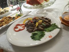 彩椒牛肉粒-万宝海鲜舫(劳动公园店)