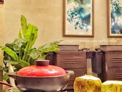 传统椰子鸡锅-达叔香味海鲜(海棠68环球美食街店)