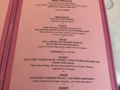菜单-La Villa French Restaurant