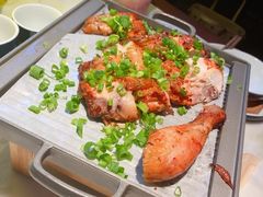 绿茶葱香烤鸡-绿茶餐厅(崇文门新世界店)