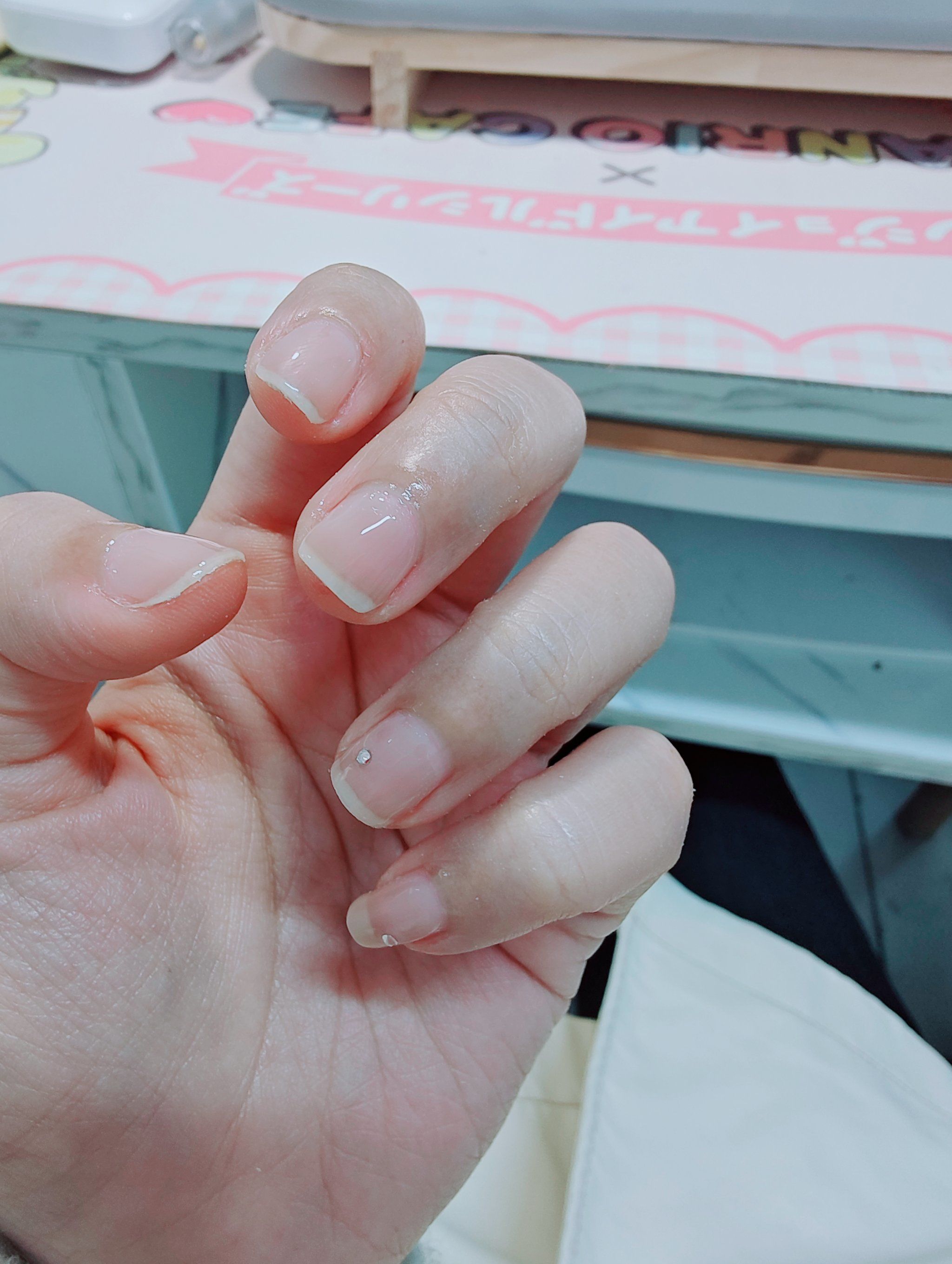新尝试,透明感美甲get