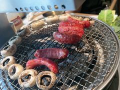 -草家酱蟹炭火烤肉店(珲春南路一店)