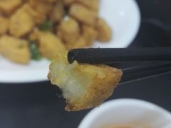 咸蛋黄炒茄子-李师傅脆肚(梅林店)