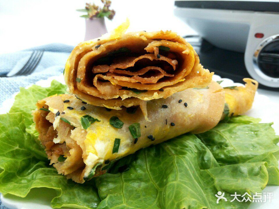 自制煎饼果子，巨好吃健康早餐，美味无法挡！