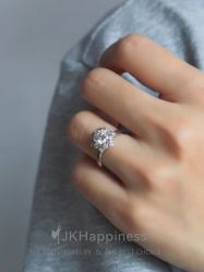-JKHappiness培育钻石钻戒婚戒定制(天河国贸店)