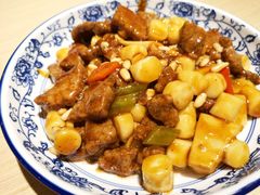 松子牛肉炒年糕-兔爸私家小厨(新北万达店)