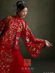 -藤薰定制中式嫁衣礼服旗袍店