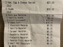 账单-Bouchon Bakery