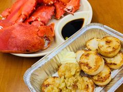 蒜蓉蒸元贝-强记龙虾钳(定安里店)