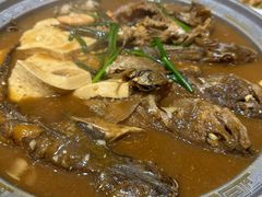 -东来菜馆•手抓海鲜家常菜•海鲜锅贴(鸽子窝店)