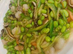 青茄鳝丝烧毛豆-阿英煲(凉城路店)