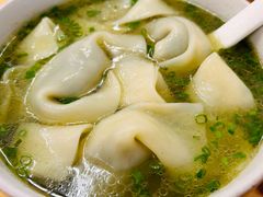 菜肉大馄饨-谈灵农家柴爿菜饭