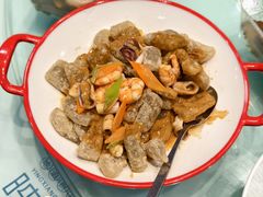 烟台三鲜焖子-映像烟台·海鲜·地道鲁菜(海信慧园店)