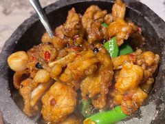 石锅杭椒牛蛙-桂满陇·锦绣江南(益田广场店)