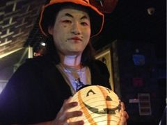 万圣节歌手之一-ohbar live house(人广店)