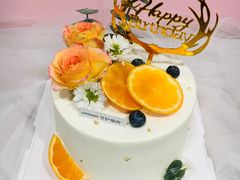 情深似海森系动物奶油水果蛋糕-艾加柒克蛋糕茶歇甜品台(春熙路店)