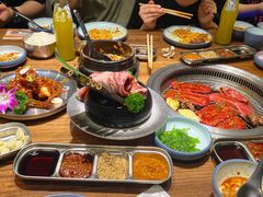 -明洞阿姨·韩式酱蟹烤肉·创意料理(三元桥店)