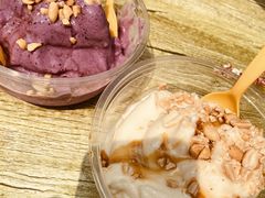 香蕉牛奶冰浆-夏食光安顺小舒冰粉冰浆(甲秀楼店)