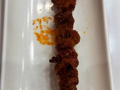 现烤羊肉串-伊祥·敦煌楼