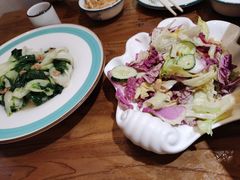 -东来菜馆•手抓海鲜家常菜•海鲜锅贴(鸽子窝店)