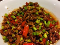 蒜苗牛肉-天下客饭店(中山路店)