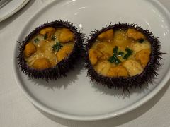 野生海胆蒸蛋-开海·红岛海鲜虾水饺(石老人店)