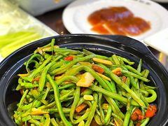 小炒炒扁豆丝-恭敬李·烤鸭(天坛北门店)