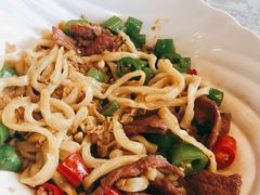 彩椒牛肉清拌面-文三里屯面馆(三里屯店)