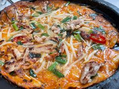 泡菜饼-神仙雪浓汤(明洞店)