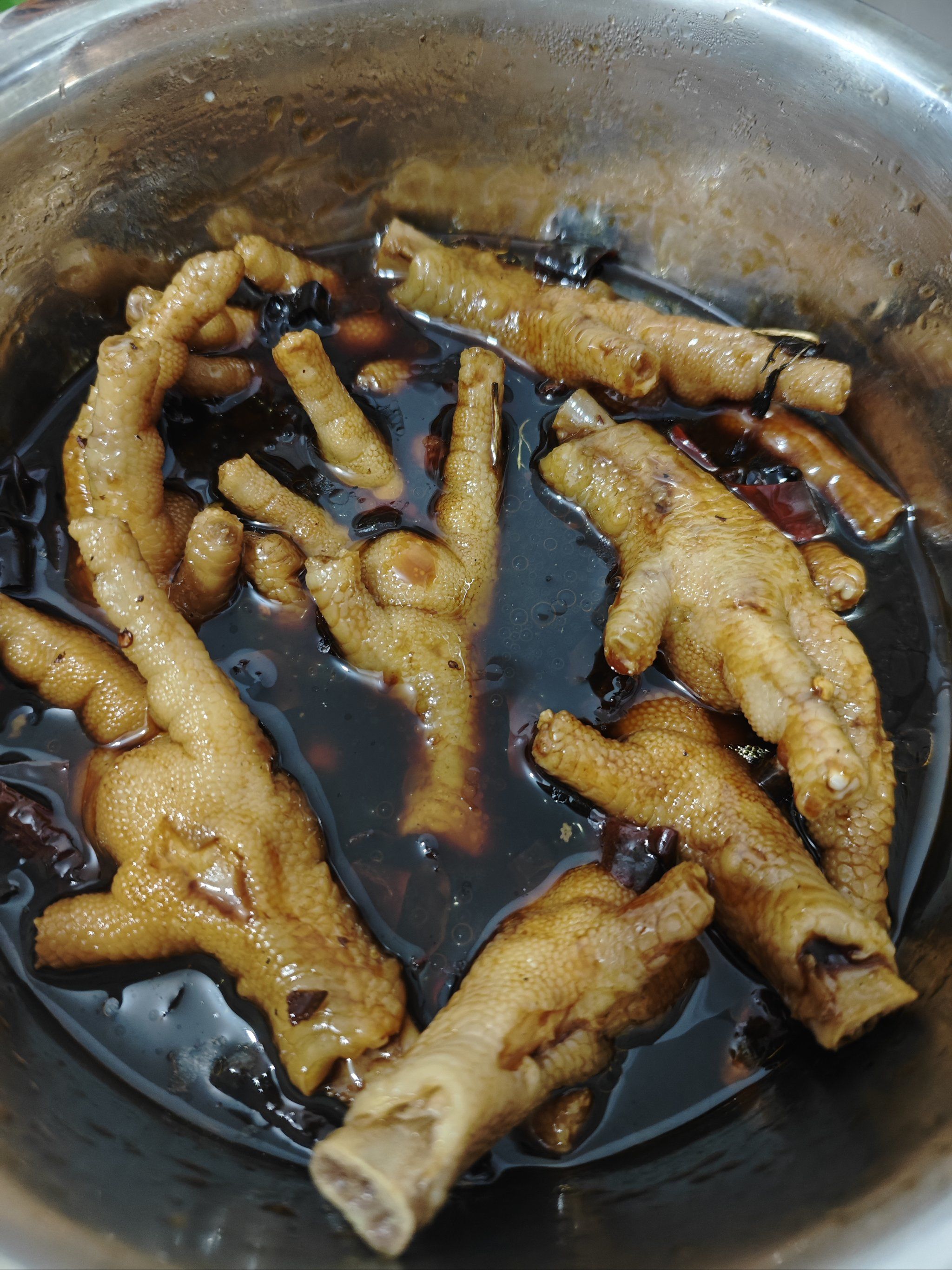 酱香鸡爪.