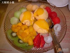鲜果雪糕拼盆配芒果汁-糖朝(尖沙咀店)