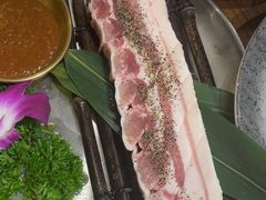 -明洞阿姨·韩式酱蟹烤肉·创意料理(三元桥店)