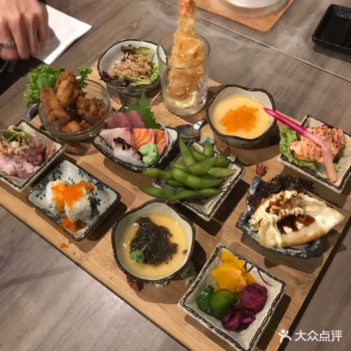 hana japanese restaurant九宫格日式小菜图片 第247张