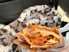-小红车炸蛋葱油饼